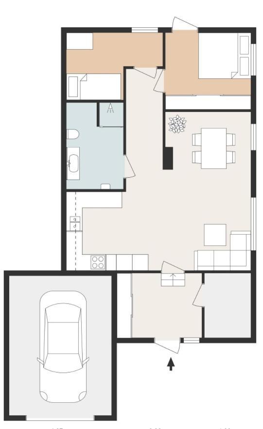 Cozy Elegant 2Bedroom Apt W/Parking And Nice View Tromsø Buitenkant foto